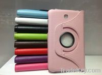 Sell rotating PU leather case for Samsung Tab3 P3200