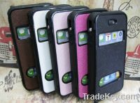 Sell TPU+PU leather case for Samsung S4 i9500