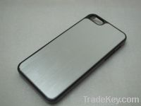 Sell Newest electroplating drawbench hard back cover case for iphone 5