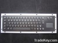 Sell industrial/kiosk metal pc keyboard with touch board D-8618B