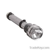 Rechargeable 65W HID 6500lm 3-Mode Cool White Flashlight - Silver