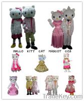 Sell hello kitty cat mascot costume