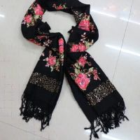 Brand new Wool Embroidery Scarf , delicated embroidery shawl