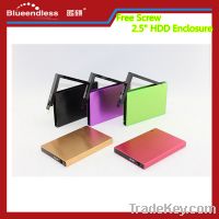 Sell Hottest Screwless BS-MR23A 2.5'' HDD enclosure