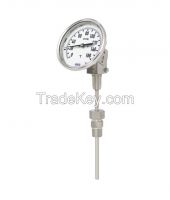 Bimetal thermometer, adjustable stem and dial, model S5550