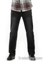 Sell latest OEM knit straight elastic waist denim jeans pants men