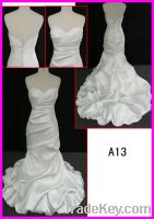 Sell 2014 New satin mermaid wedding dress