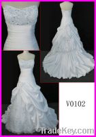 2014 hot selling A-line wedding dresses