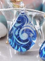Sell hand made key glass pendants