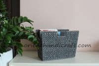 Vietnam water hyacinth magazines basket