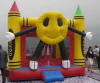 Our various inflatable kinds of slides, bouncy castles are attractive