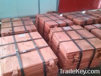 Sell copper cathode 99.95%(factory offer)