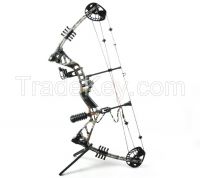 New design compound bow High Quality Amazing performance draw length and draw weight are adjustable bow arrow set