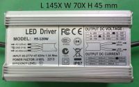 Driver adaptor power supply for 100W high power led light lamp 85-265V to 21-36V