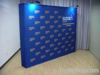 Sell pop up stand, fabric pop up display