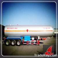 Sell 52000L LPG tanker semi trailer for walking tractor