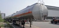 52CBM aluminum fuel tanker semi trailer with Civacon tank fittings