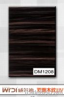 2013 new product double side wood grain high gloss mdf  uv boar DM1205