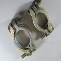 Double bolt hose clamp/two split hose connector