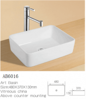 ceramic art basin AB6016