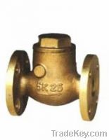 Sell Marine Bronze Swing check   valve