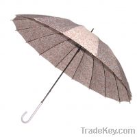 sell 16k super mini straight umbrellas with leather crooked handle
