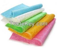 Sell Anti grease kitchen cleaning bamboo wash cloth