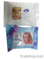 Sell lady makeup removral  wet wipe