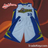 Sell Dry fit breathable Basketball jerseys wholesale