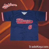 Sell 100% polyester sublimation cheap baseball uniform