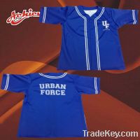 Sell sublimation breathable baseball jersey