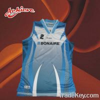 Sell Comfortable mesh fabric basketball jerseys