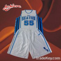 Sell New design team club basketball uniform
