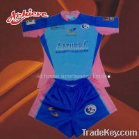 Sell 100% polyester dry fit rugby unifrom