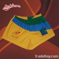 Sell Polyester 2013 newest style rugby short of full sublimation
