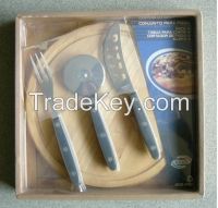 Cheese Board with Cheese Knife / Knives