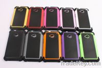 Sell Case For HTC One M7 Anti-slip Plastic & Silicone Hybrid Case