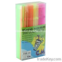 Sell the straws with PVC box(CC-0250)