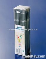 Sell black PVC box drinking straw(CC-082)