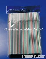 Sell 200pcs metal  flexible straw (CC-3190)