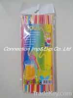 Sell 100pcs artistic straw (CC-6210)