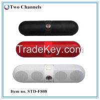 Ultra Quality Pill Multifunctional Bluetooth Music Speaker with TF Slot FM Radio STD-F808