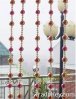 Sell round pearl beaded chains for party or wedding decoration