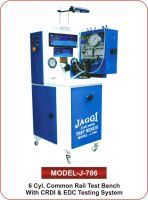 6 Cyl Common Rail Test Bench-CRED-J-786