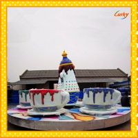 Super quality amusement tea cups rides/commercial rides for better offer