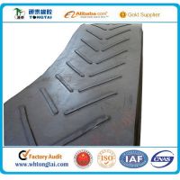 Pattern v rubber chevron conveyor belt