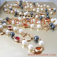 Sell colourful pearls necklace