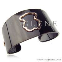 Sell bear wide cuff stainless steel bangle