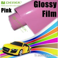 Factory Wholesale auto glossy pink car paint protection vinyl film