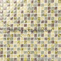 Popular Ice Crack Mosaic Glasss/Bathroom Mosaic Tile PY012